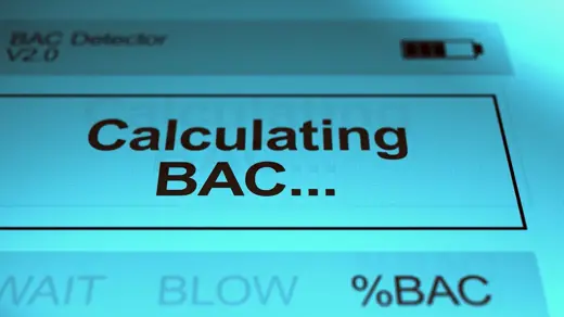 Breathalyzer test image